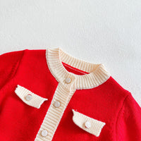 Load image into Gallery viewer, Baby Girls Color-blocking Jackets Outwears Rompers Wholesale 211116423

