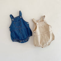 Load image into Gallery viewer, Baby Kid Unisex Solid Color Rompers Wholesale 211116431
