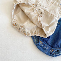 Load image into Gallery viewer, Baby Kid Unisex Solid Color Rompers Wholesale 211116431
