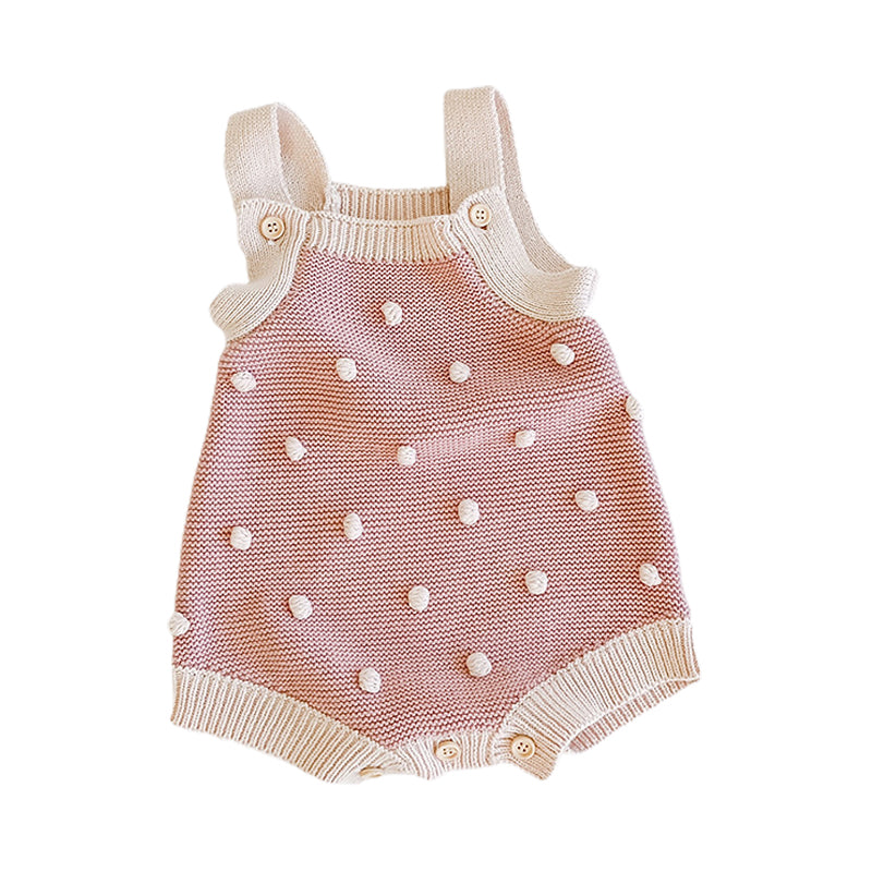 Baby Girls Crochet Rompers Wholesale 211116434