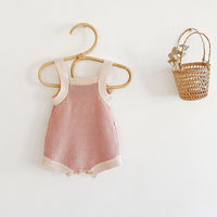 Load image into Gallery viewer, Baby Girls Crochet Rompers Wholesale 211116434
