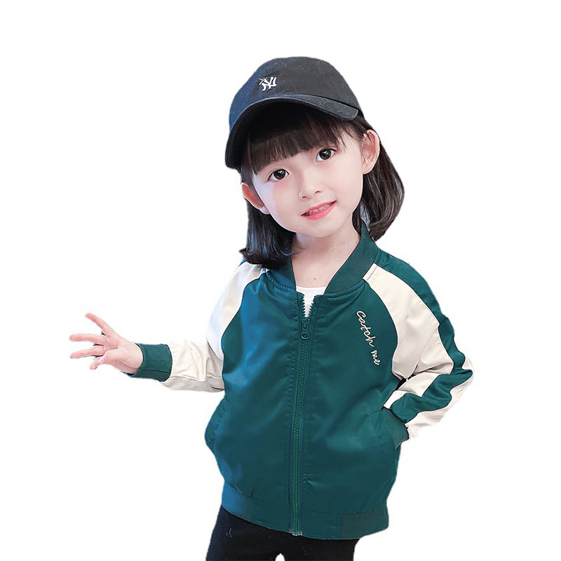 Baby Kid Girls Boys Letters Color-blocking Wings Jackets Outwears Wholesale 21112208