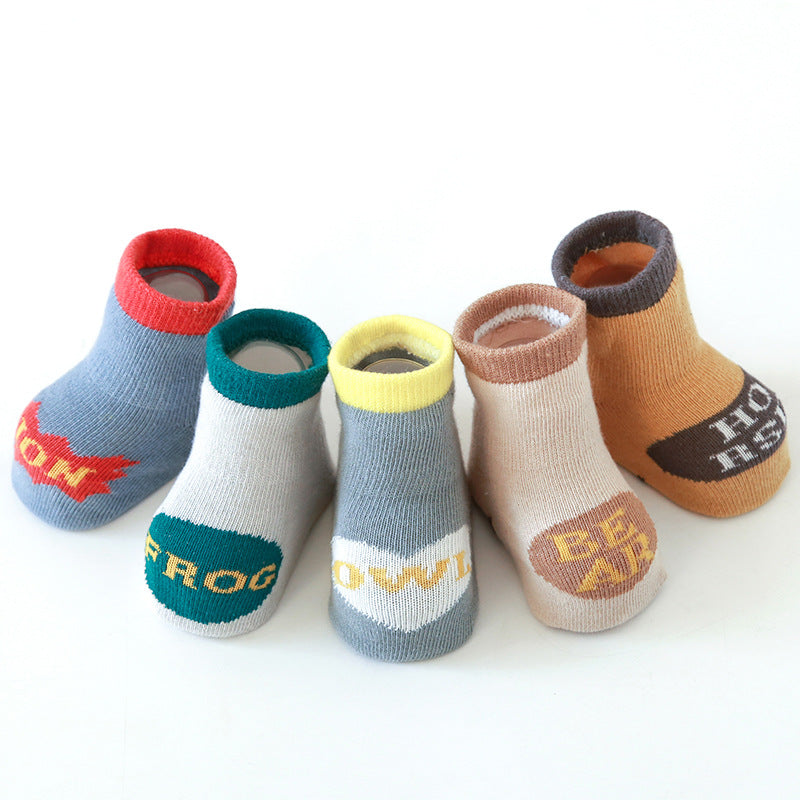 Baby Kid Unisex Solid Color Cartoon Accessories Socks Wholesale 211122117