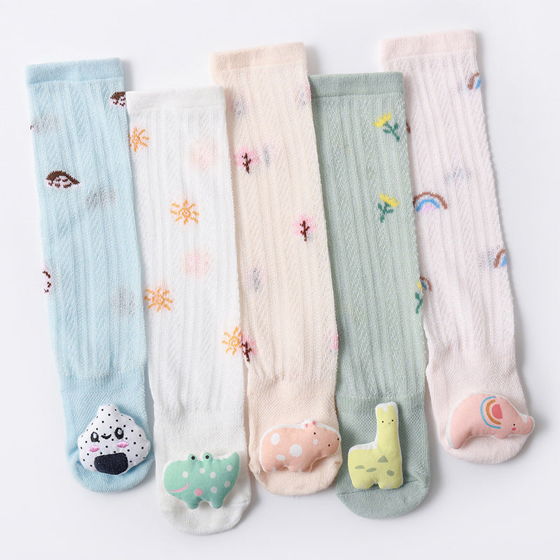 Baby Kid Unisex Solid Color Cartoon Accessories Socks Wholesale 211122128