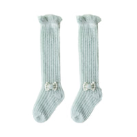 Load image into Gallery viewer, Baby Kid Unisex Solid Color Animals Bow Muslin&amp;Ribbed Accessories Socks Wholesale 211122171
