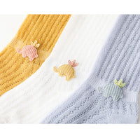 Load image into Gallery viewer, Baby Kid Unisex Solid Color Animals Bow Muslin&amp;Ribbed Accessories Socks Wholesale 211122171
