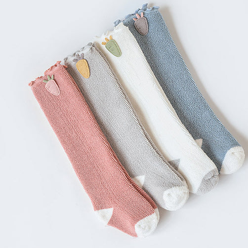 Baby Kid Unisex Solid Color Accessories Socks Wholesale 211122758