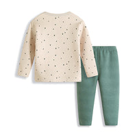 Load image into Gallery viewer, 2 Pieces Set Baby Kid Unisex Letters Print Tops And Solid Color Pants And Sleepwears Wholesale 21112502
