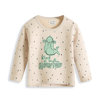 Load image into Gallery viewer, 2 Pieces Set Baby Kid Unisex Letters Print Tops And Solid Color Pants And Sleepwears Wholesale 21112502
