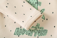 Load image into Gallery viewer, 2 Pieces Set Baby Kid Unisex Letters Print Tops And Solid Color Pants And Sleepwears Wholesale 21112502
