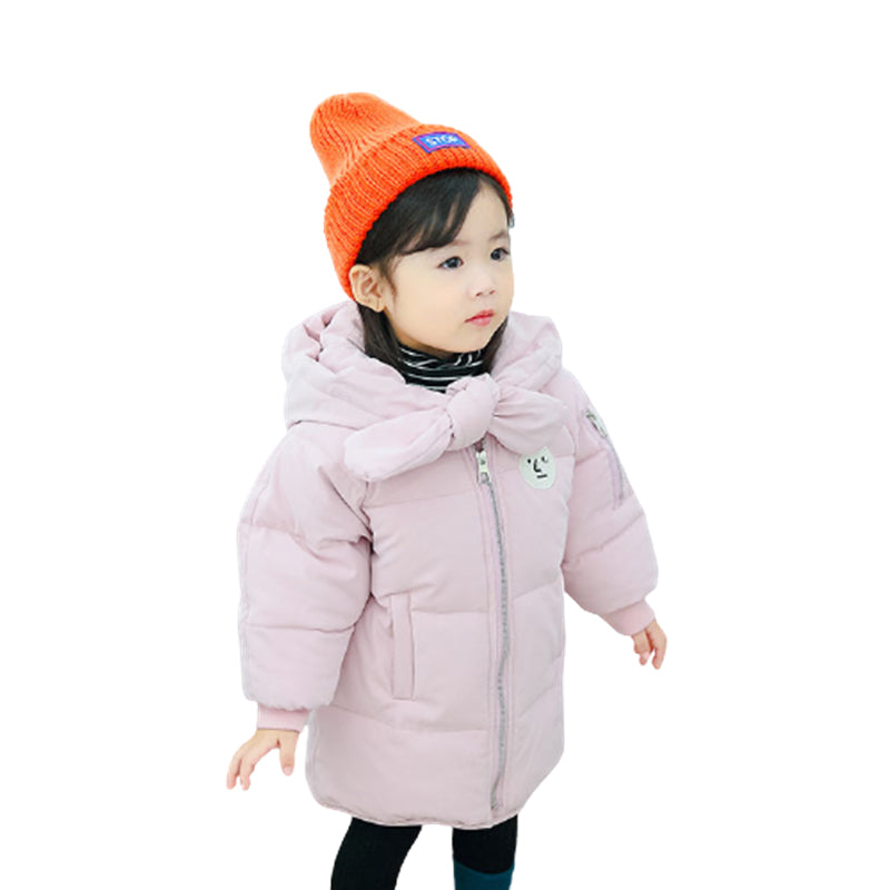 Baby Kid Girls Solid Color Jackets Outwears Wholesale 21112503