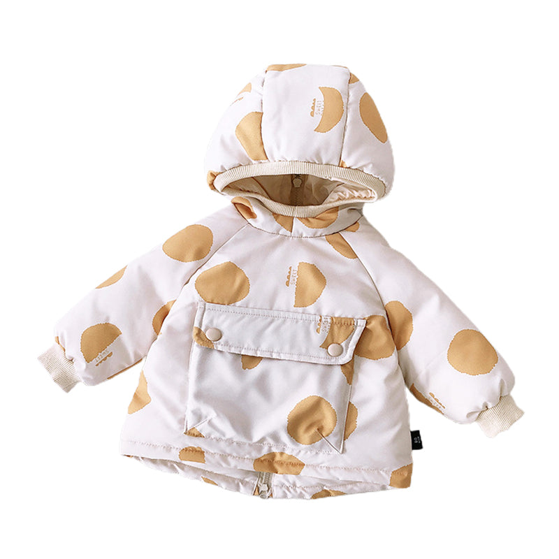 Baby Kid Unisex Polka dots Print Jackets Outwears Wholesale 21112507