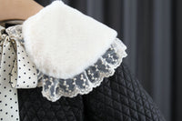 Load image into Gallery viewer, Baby Kid Girls Solid Color Polka dots Lace Jackets Outwears Wholesale 2111251013
