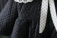 Load image into Gallery viewer, Baby Kid Girls Solid Color Polka dots Lace Jackets Outwears Wholesale 2111251013
