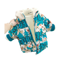 Load image into Gallery viewer, Baby Kid Unisex Letters Love heart Animals Cartoon Print Jackets Outwears Wholesale 2111251127
