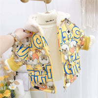 Load image into Gallery viewer, Baby Kid Unisex Letters Love heart Animals Cartoon Print Jackets Outwears Wholesale 2111251127
