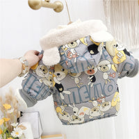 Load image into Gallery viewer, Baby Kid Unisex Letters Love heart Animals Cartoon Print Jackets Outwears Wholesale 2111251127
