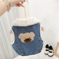 Load image into Gallery viewer, Baby Kid Girls Cartoon Vests Waistcoats Wholesale 2111251209
