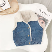 Load image into Gallery viewer, Baby Kid Girls Cartoon Vests Waistcoats Wholesale 2111251209
