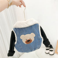 Load image into Gallery viewer, Baby Kid Girls Cartoon Vests Waistcoats Wholesale 2111251209
