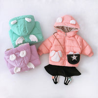 Load image into Gallery viewer, Baby Kid Girls Color-blocking Wings Jackets Outwears Wholesale 21112513
