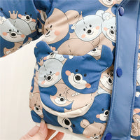 Load image into Gallery viewer, Baby Kid Boys Animals Print Jackets Outwears Wholesale 2111251389
