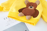 Load image into Gallery viewer, 2 Pieces Set Baby Kid Girls Boys Cartoon Tops And Letters Color-blocking Pants Wholesale 21112517
