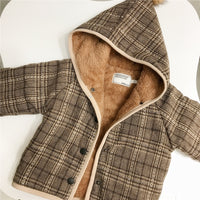 Load image into Gallery viewer, Baby Kid Unisex Houndstooth Jackets Outwears Wholesale 21112531
