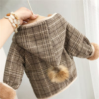 Load image into Gallery viewer, Baby Kid Unisex Houndstooth Jackets Outwears Wholesale 21112531
