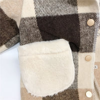 Load image into Gallery viewer, Baby Kid Unisex Checked Jackets Outwears Wholesale 21112534
