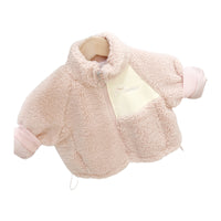Load image into Gallery viewer, Baby Kid Girls Solid Color Letters Embroidered Jackets Outwears Wholesale 21112535
