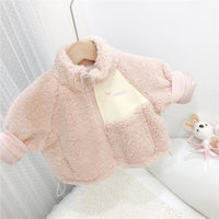 Load image into Gallery viewer, Baby Kid Girls Solid Color Letters Embroidered Jackets Outwears Wholesale 21112535
