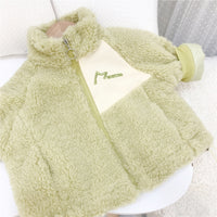 Load image into Gallery viewer, Baby Kid Girls Solid Color Letters Embroidered Jackets Outwears Wholesale 21112535
