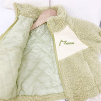 Load image into Gallery viewer, Baby Kid Girls Solid Color Letters Embroidered Jackets Outwears Wholesale 21112535
