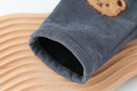 Load image into Gallery viewer, 2 Pieces Set Baby Kid Girls Boys Animals Embroidered Hoodies Swearshirts And Cartoon Pants Wholesale 211125358
