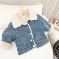 Load image into Gallery viewer, Baby Kid Girls Solid Color Outwears Wholesale 21112552
