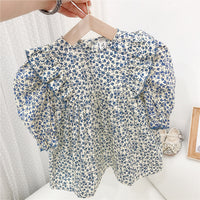 Load image into Gallery viewer, Baby Kid Girls Flower Print Dresses And Solid Color Jackets Outwears Wholesale 211125593
