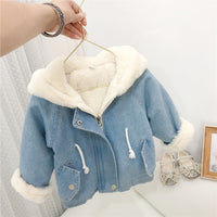 Load image into Gallery viewer, Baby Kid Girls Solid Color Jackets Outwears Wholesale 211125638
