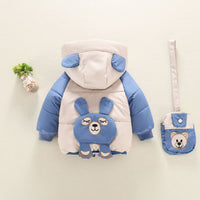 Load image into Gallery viewer, Baby Kid Boys Solid Color Cartoon Coats Wholesale 211125765
