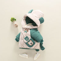 Load image into Gallery viewer, Baby Kid Boys Solid Color Cartoon Coats Wholesale 211125765
