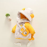 Load image into Gallery viewer, Baby Kid Boys Solid Color Cartoon Coats Wholesale 211125765
