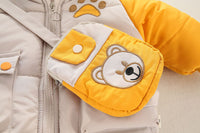 Load image into Gallery viewer, Baby Kid Boys Solid Color Cartoon Coats Wholesale 211125765
