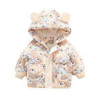 Load image into Gallery viewer, Baby Kid Girls Animals Cartoon Print Jackets Outwears Wholesale 211125906
