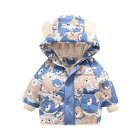 Load image into Gallery viewer, Baby Kid Girls Animals Cartoon Print Jackets Outwears Wholesale 211125906
