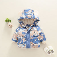 Load image into Gallery viewer, Baby Kid Girls Animals Cartoon Print Jackets Outwears Wholesale 211125906

