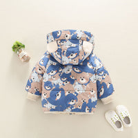 Load image into Gallery viewer, Baby Kid Girls Animals Cartoon Print Jackets Outwears Wholesale 211125906
