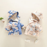 Load image into Gallery viewer, Baby Kid Girls Animals Cartoon Print Jackets Outwears Wholesale 211125906
