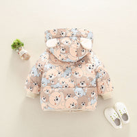 Load image into Gallery viewer, Baby Kid Girls Animals Cartoon Print Jackets Outwears Wholesale 211125906
