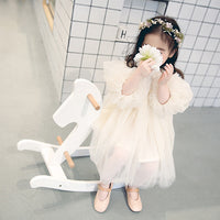 Load image into Gallery viewer, Baby Kid Girls Solid Color Embroidered Dresses Wholesale 21120301

