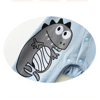 Load image into Gallery viewer, Baby Unisex Dinosaur Cartoon Print Jumpsuits Wholesale 211203182
